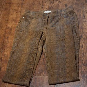 2 for $40 Chico's "Snakeskin" pants